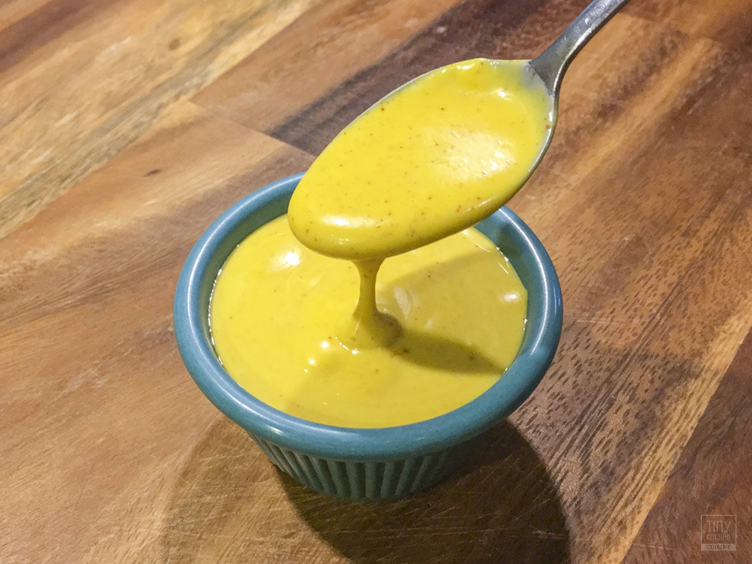 Honey Mustard Sauce Recipe for Dipping or Dressing - Homemade in just 2 minutes! | Tiny Kitchen Cuisine | http://tiny.kitchen