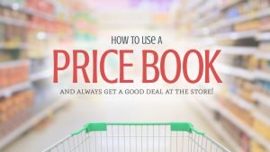 How to use a price book to get a good deal at the grocery store. | Tiny Kitchen Cuisine | https://tiny.kitchen/